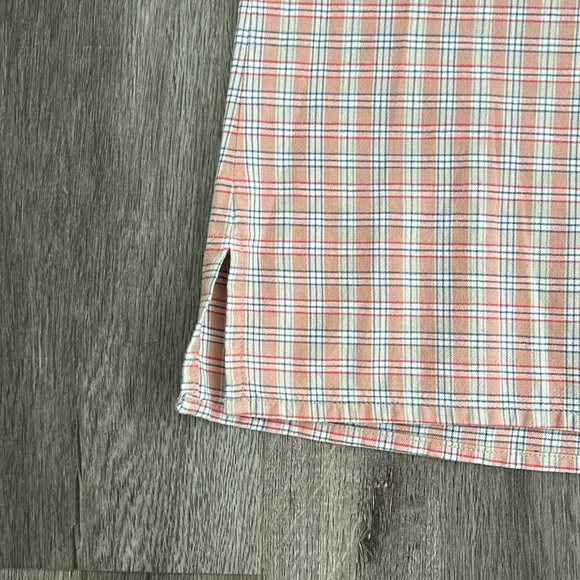 Pink Plaid Button Front Tank Top - Picture 7 of 7